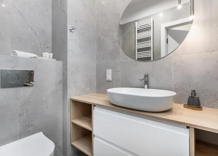 アパートホテル Baltic Marina By Renters コウォブジェク